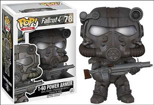 POP! Games figure 78 T-60 Power Armor (Black)