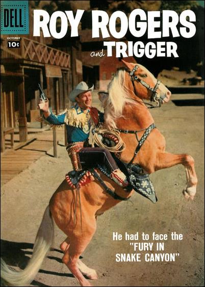 Roy Rogers Comics 118-A by Dell