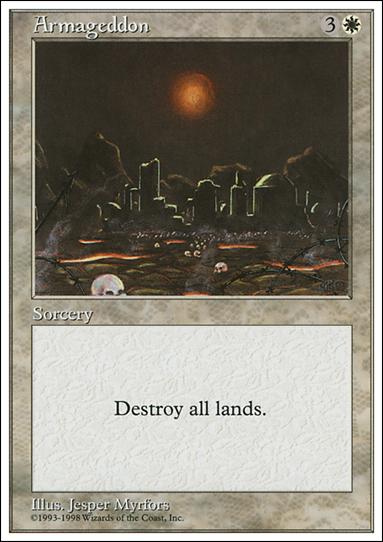 Magic the Gathering: Anthologies (Base Set) card 1 Armageddon