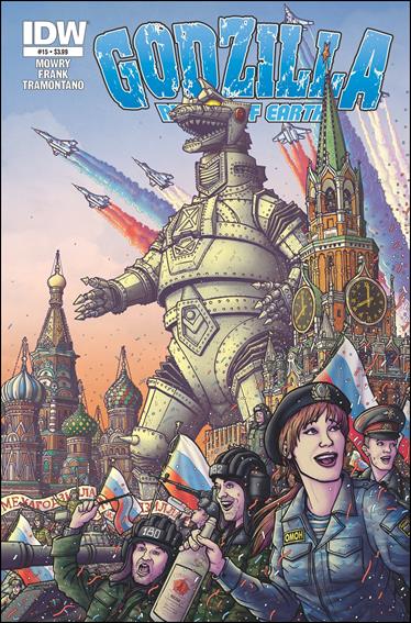 Godzilla: Rulers of the Earth issue 15 Paul Hanley Cover