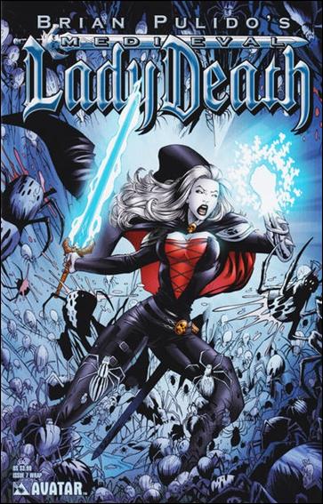Brian Pulido's Medieval Lady Death issue 7-B Wraparound Cover