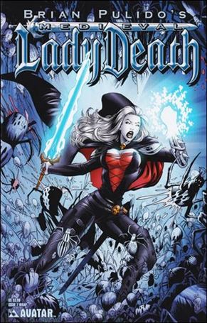 Brian Pulido's Medieval Lady Death issue 7-B Wraparound Cover