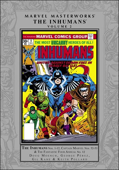 Marvel Masterworks: The Inhumans issue 2 Silver Dust Jacket