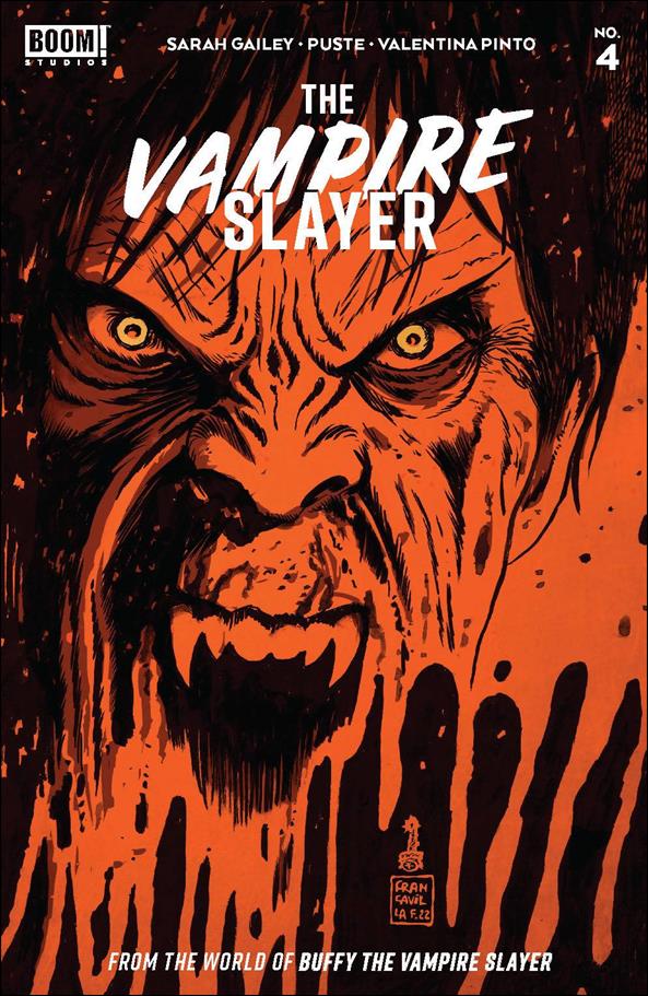Vampire Slayer issue 4-B Francesco Francavilla Cover