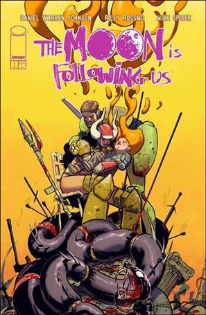 Moon is Following Us issue 1-E Riley Rossmo Foil 1:100 Cover