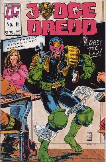 Judge Dredd (1986) issue 16