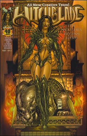 Witchblade (1995) issue 40-B Dynamic Forces Keu Cha Holofoil Cover