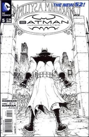 Batman Incorporated (2012) issue 5-E Chris Burnham 1:100 Sketch Cover