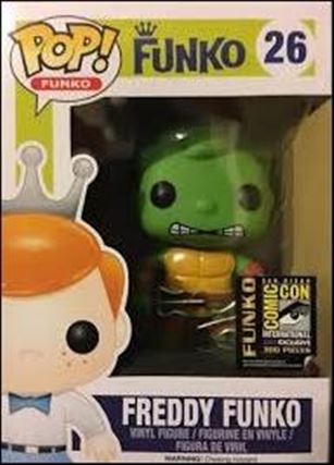 Pop! Funko - Freddy Funko figure 26 Freddy Funko (TMNT Raphael) SDCC