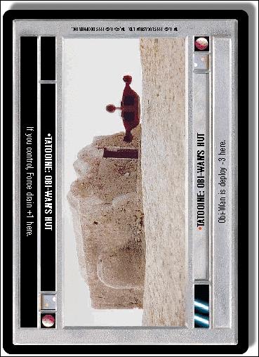 Star Wars: Premiere Limited (Base Set) card 292 Tatooine: Obi-Wan's Hut