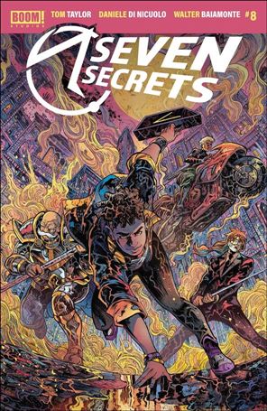 Seven Secrets issue 8-B Vincenzo Riccardi Cover