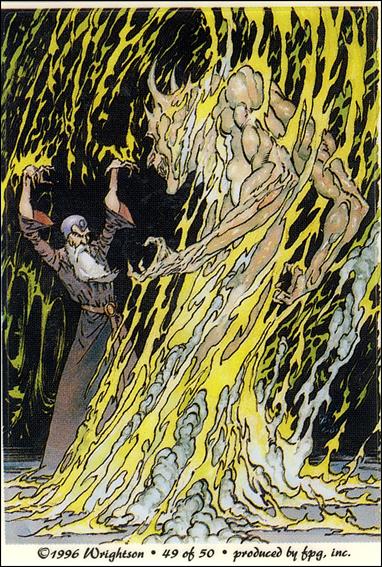 Bernie Wrightson Stickers (Base Set) card 49