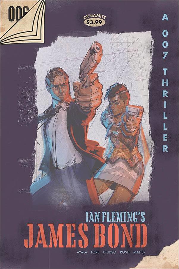 James Bond (2019) issue 6-F 1:25 Vintage Paperback Cover