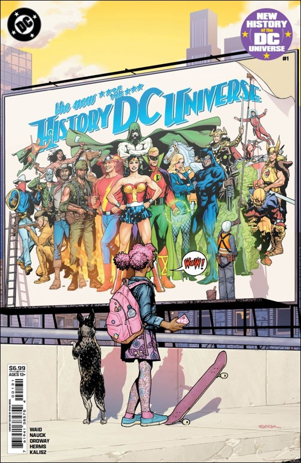 New History of the DC Universe issue 1-C Ryan Sook Cardstock Cover