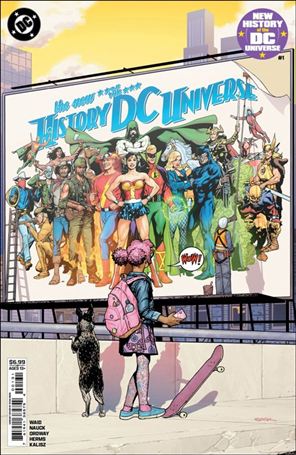 New History of the DC Universe issue 1-C Ryan Sook Cardstock Cover
