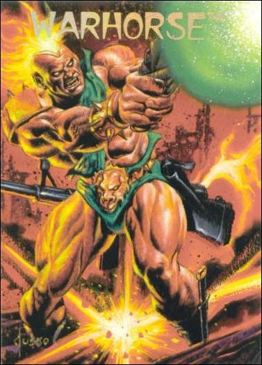 Creators Universe (Promo) card nn4-B Warhorse (Card Back Reversed -Left Side Signature)