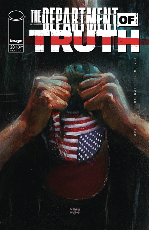 Department of Truth issue 30 Martin Simmonds Cover