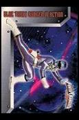 Power Rangers Turbo (Base Set) card 12 Blue Turbo Ranger In Action
