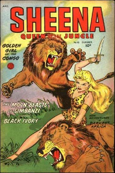 Sheena, Queen of the Jungle (1942) issue 16