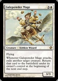 Magic the Gathering: Duel Decks: Venser vs. Koth (Base Set) card 12 Galepowder Mage