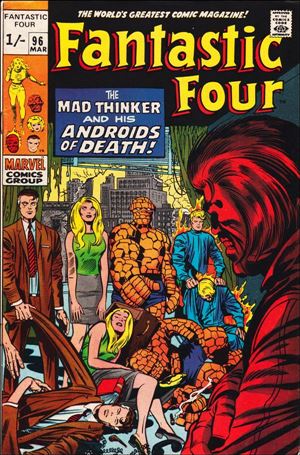 Fantastic Four (1961) issue 96-B UK Price Cover