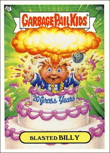 Garbage Pail Kids All-New Series 4 (Base Set) card 40b Blasted Billy