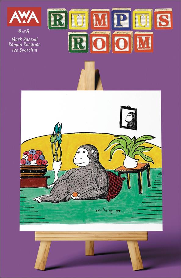 Rumpus Room issue 4-C Mark Russell Cover