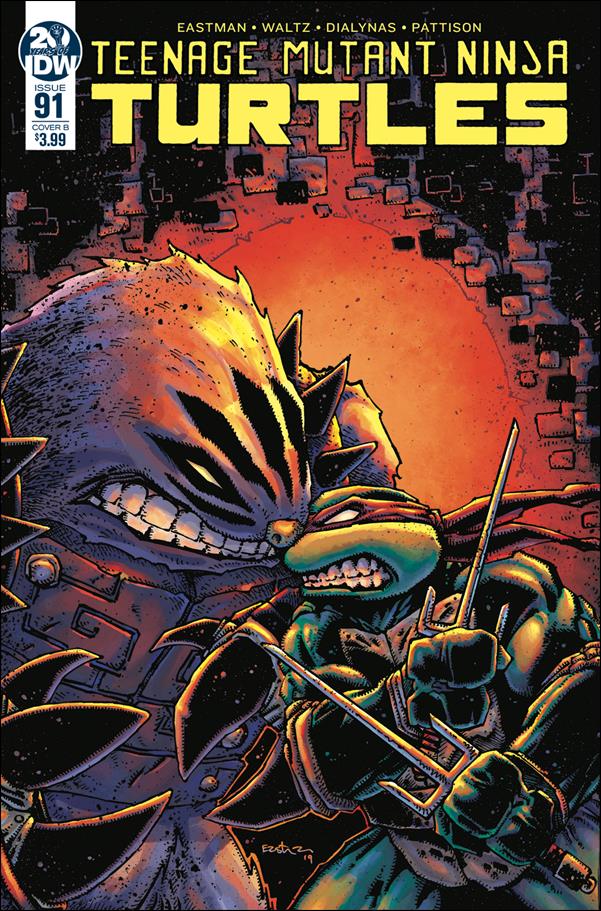 Teenage Mutant Ninja Turtles (2011) issue 91-B Kevin Eastman Cover