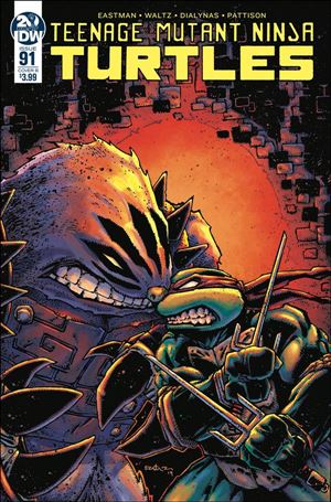 Teenage Mutant Ninja Turtles (2011) issue 91-B Kevin Eastman Cover
