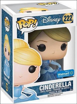 POP! Disney figure 222-C Cinderella (Glitter) Walmart Exclusive