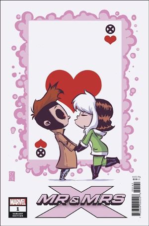 Mr. and Mrs. X  issue 1-B Skottie Young Baby Cover