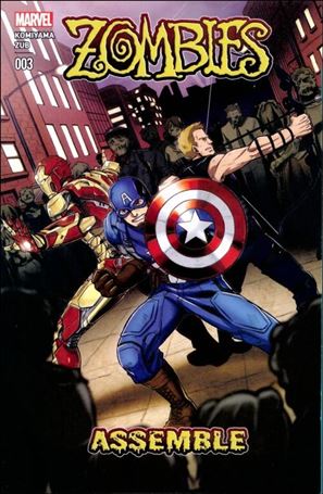 Zombies Assemble issue 3 Kiichi Mizushima Cover