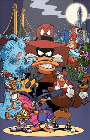 Darkwing Duck Annual issue 1-C Tad Stones 1:10 Virgin Cover