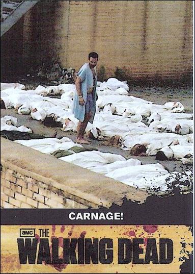 Walking Dead (Base Set) card 15 Carnage!