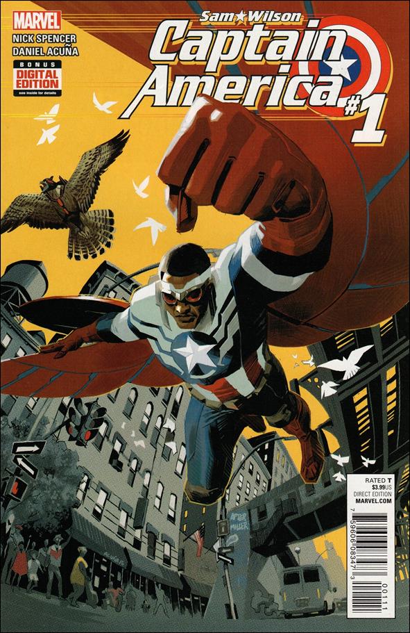 Captain America: Sam Wilson issue 1 Daniel Acuna Cover