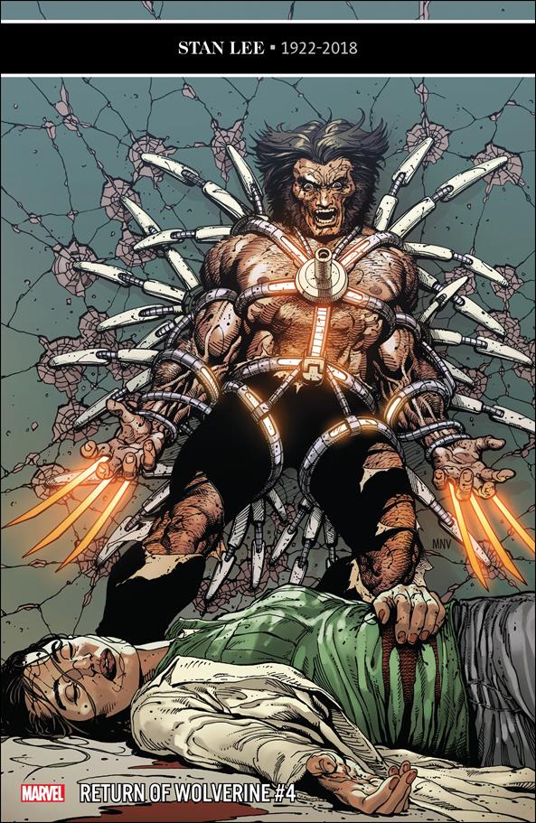 Return of Wolverine issue 4 Steve McNiven Cover