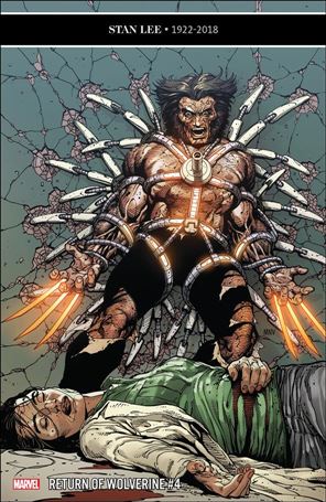 Return of Wolverine issue 4 Steve McNiven Cover