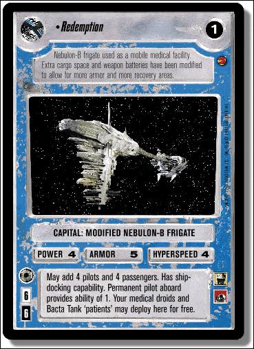 Star Wars: Cloud City Limited (Base Set) card 177 Redemption