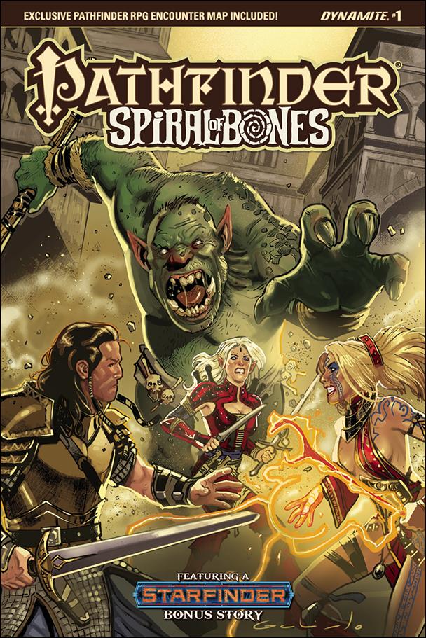 Pathfinder: Spiral of Bones issue 1 Diego Galindo Cover