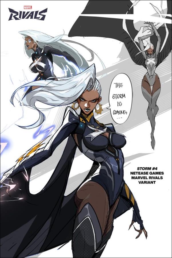 Storm (2024) issue 4-F NetEase Games Marvel Rivals Cover