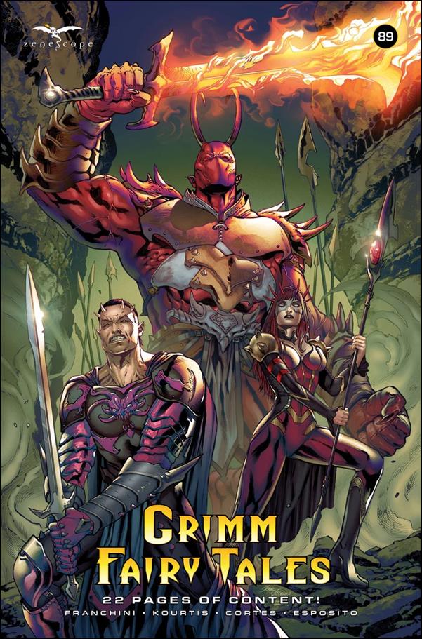Grimm Fairy Tales (2016) issue 89-B Igor Vitorino Right Side Cover