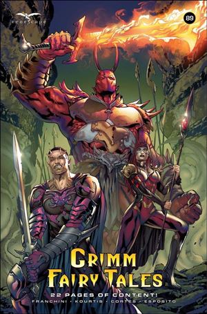 Grimm Fairy Tales (2016) issue 89-B Igor Vitorino Right Side Cover