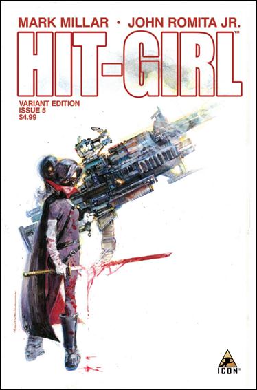 Hit-Girl (2012) issue 5-B Bill Sienkiewicz 1:25 Cover