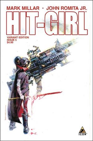 Hit-Girl (2012) issue 5-B Bill Sienkiewicz 1:25 Cover