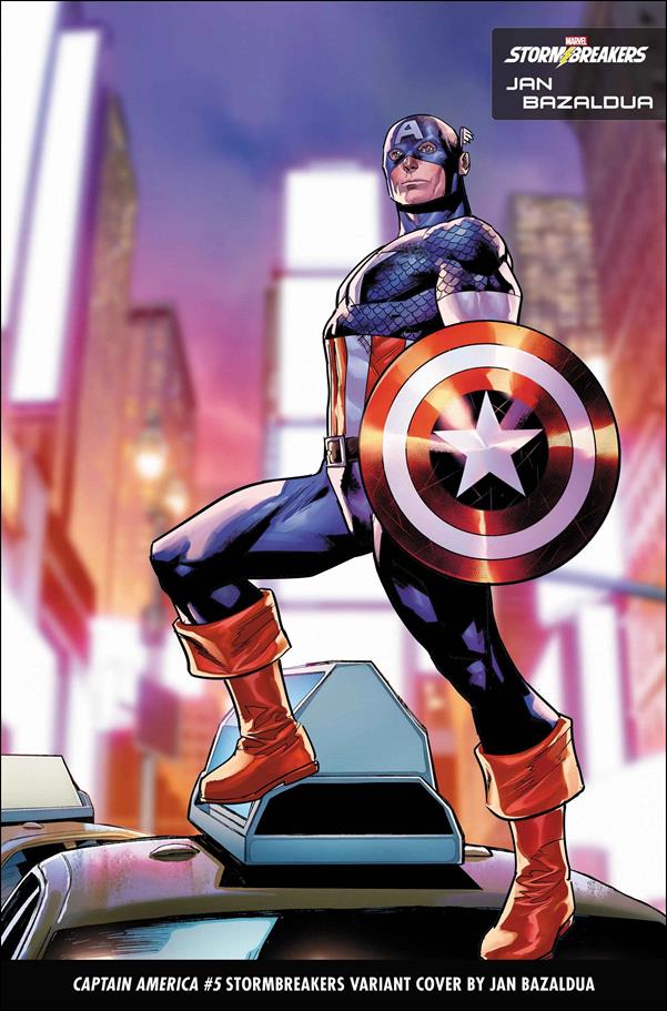 Captain America (2023) issue 5-B Jan Bazaldua Stormbreakers Cover