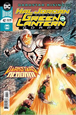 Hal Jordan and the Green Lantern Corps issue 42 Rafa Sandoval Cover