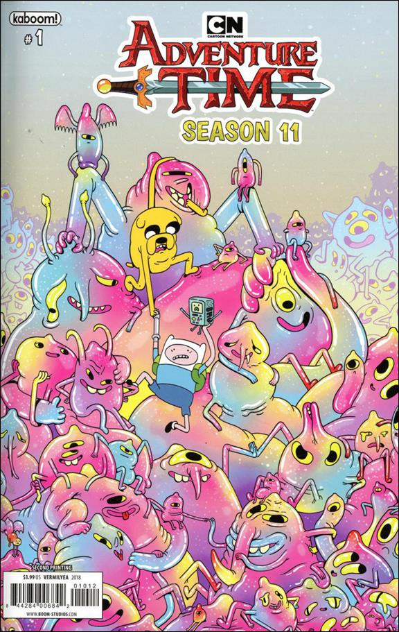 Adventure Time: Season 11 issue 1-F Jon Vermilyea Cover (2nd Printing)