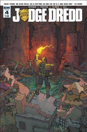 Judge Dredd (2015) issue 4 Ulises Farinas Cover