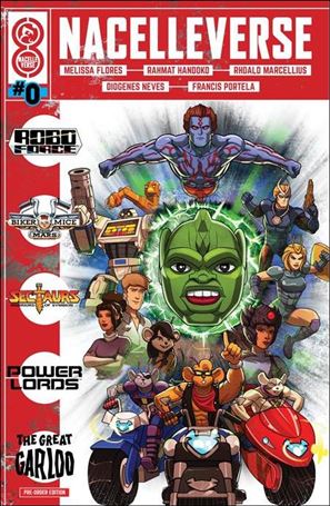 NacelleVerse issue 0-H Marco D'Alfonso Red Pre-Order Subscription Cover