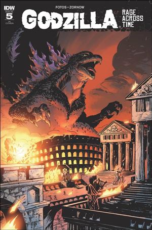 Godzilla: Rage Across Time issue 5-C Clay McCormack 1:10 Cover